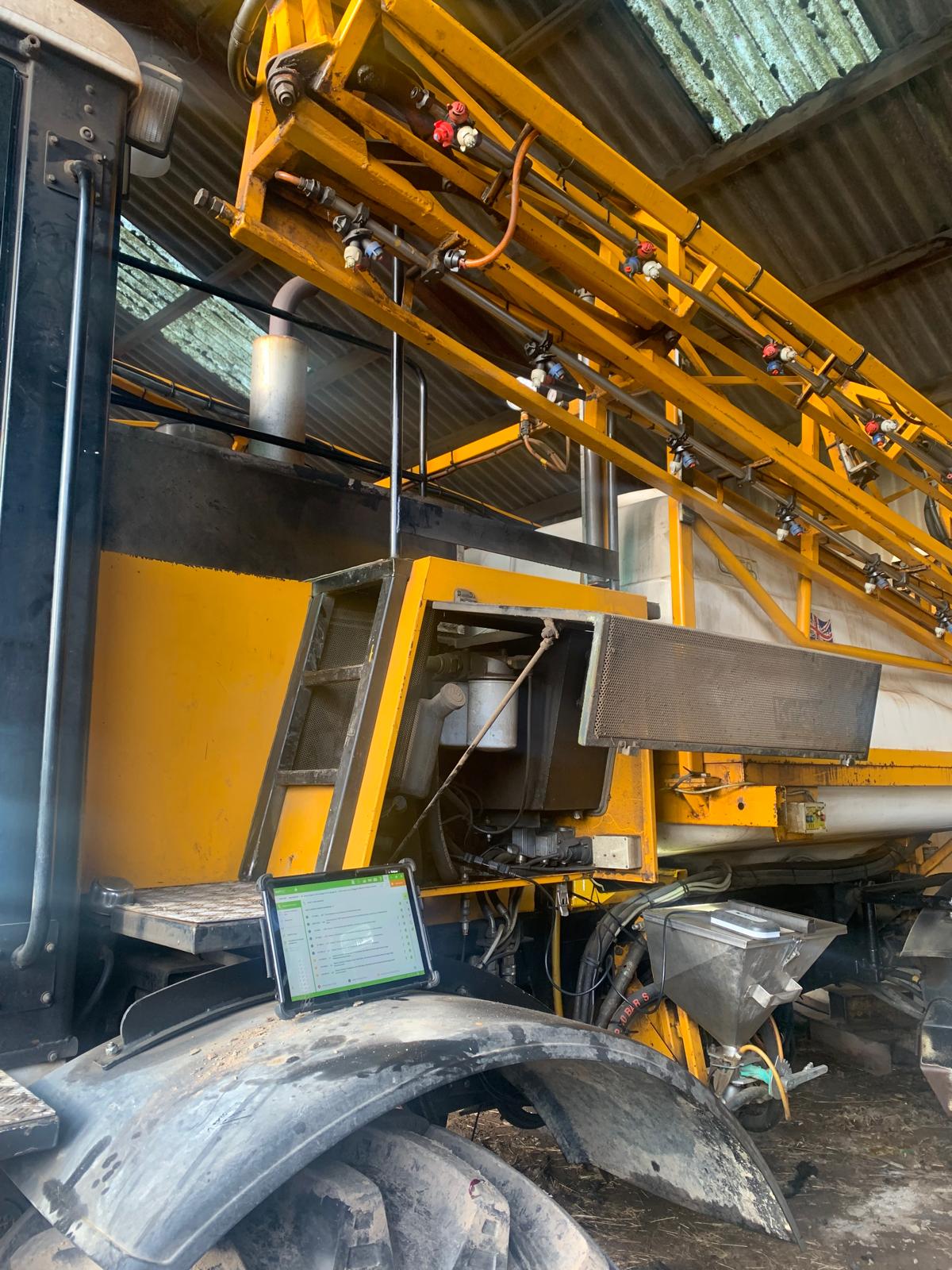 Combine harvester diagnostics