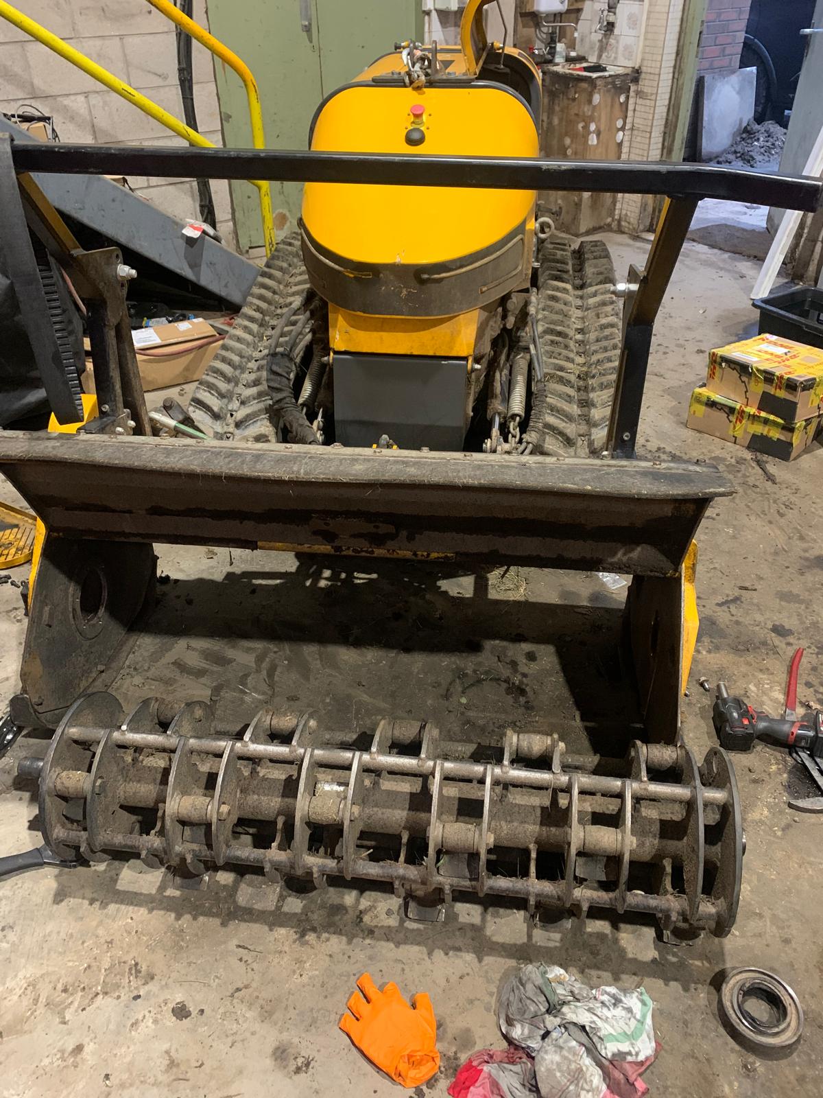 Compact machinery repair